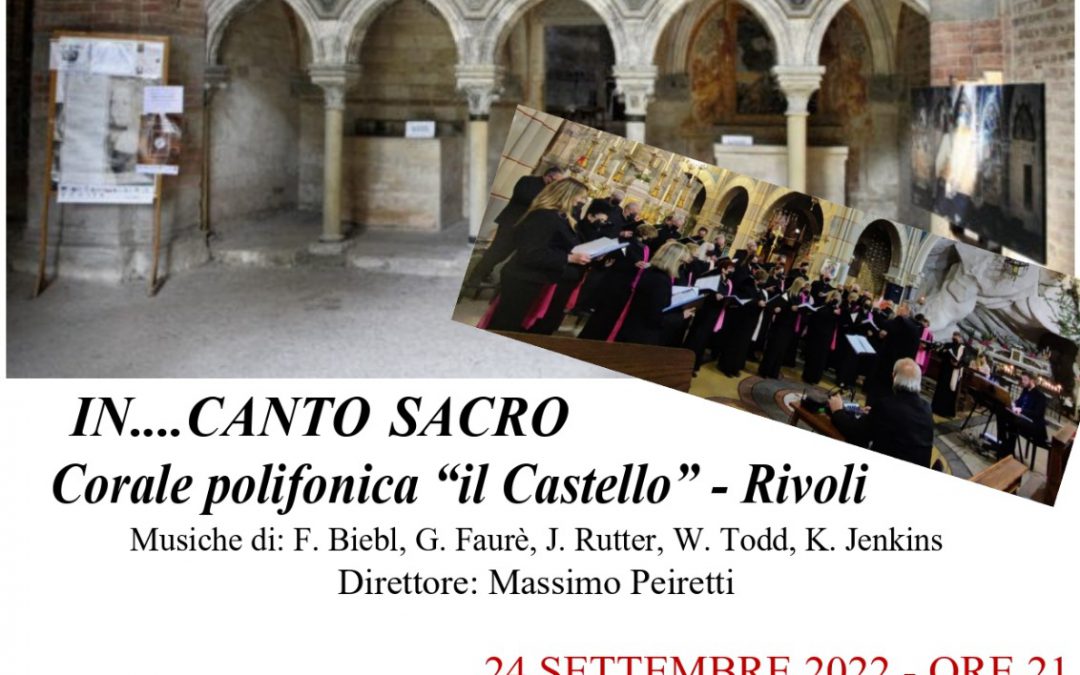 Concerto “In…CANTO SACRO” a Vezzolano