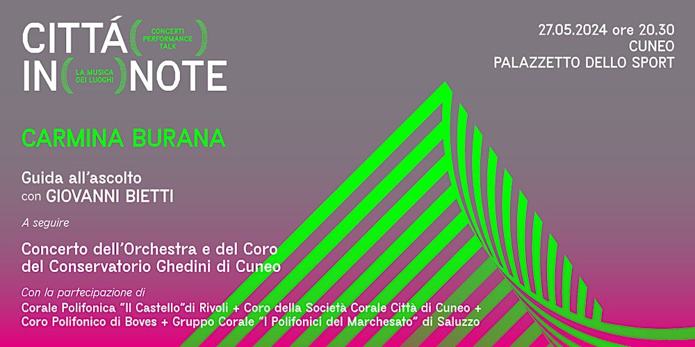 Carmina Burana a Cuneo