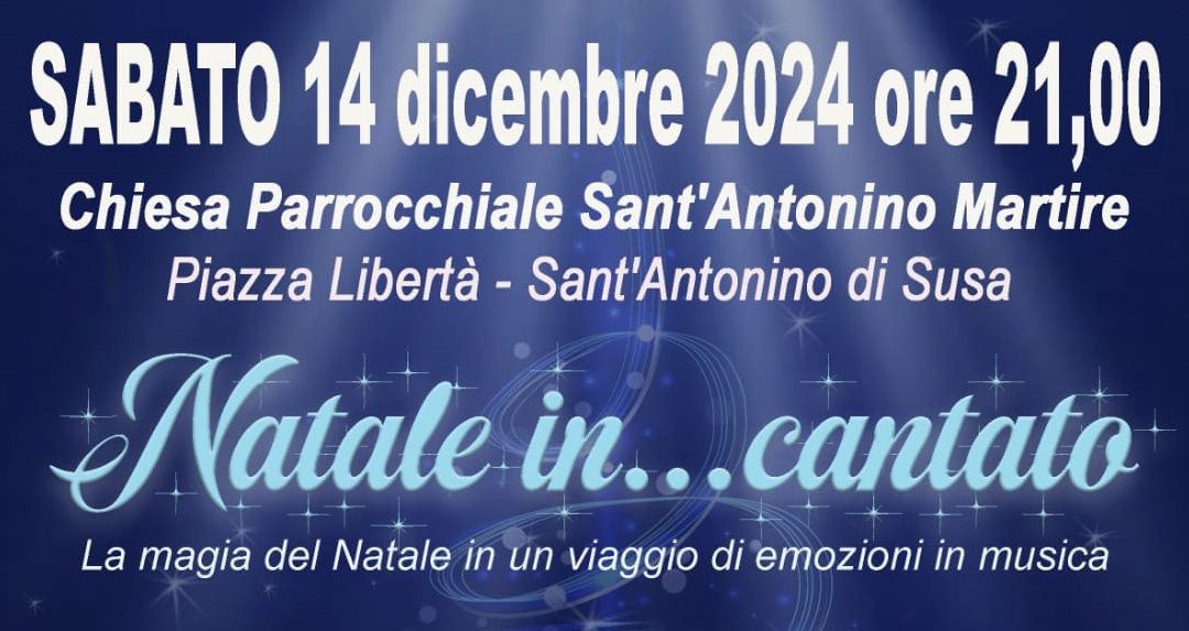 Natale in…cantato a Sant’Antonino di Susa